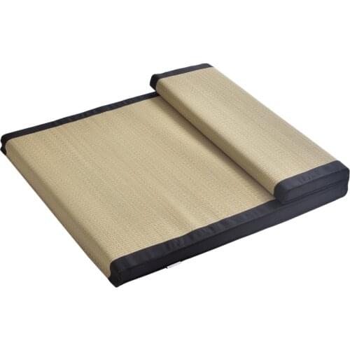 Japan Style Sitting Cushions Meditation Pad Natural Rushes 65*85CM Prayer Mat Yoga Mat Soft Sponge Anti-Decubitus Seat Cushion