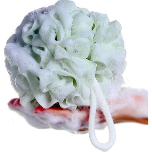 Excellent 500pcs Dormitory Essential Both Shower Sponge Scrubber Bathing Accessories Colorful Bath Ball Exfoliating Body Massage