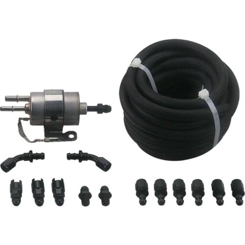 6AN 25 Feet Fuel Injection Line Pressure Regulator Set Replacement fits for LS, High Performance