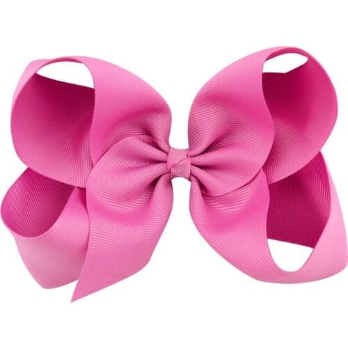30pcs/ 3inch Handmade Solid Hair Bows With Clips Girls Solid Grosgrain Ribbon Hair Bow Kids Boutuique Hair Accessories