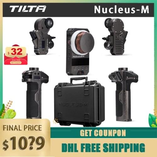TILTA WLC-T03 Nucleus-M Wireless Follow Focus Lens Control System Nucleus M for 3-Axis Gimbal for Arri RED Tilta Max DJI RONIN S