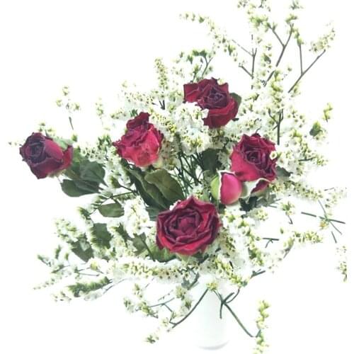 Dried Flower Bouquet Rose Starry Home Hotel Homestay Decoration Valentines Day Gift Window Decoration Shooting Props