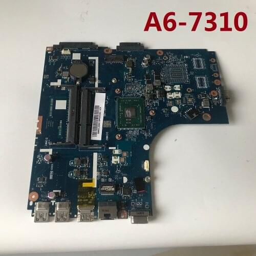 ZZZNAYQ Laptop Motherboard FRU : 5B20J22904 AAWBC/BD LA-C293P UMA A6-7310U CPU for Lenovo B41-35 NoteBook PC Mainboard