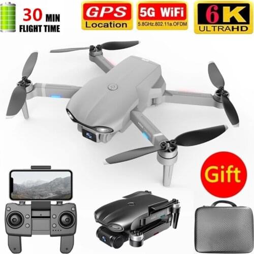 2021 NEW GPS Drone 5G WIFI FPV 6k HD Camera Fly 1200M 30Mins Portable Dron Foldable Quadcopter Height Hold Toys Photography