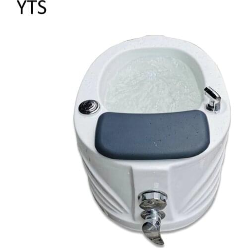 Spa tub pedicure chair acrylic bowl foot sink
