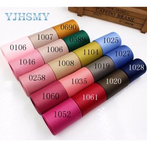 YJHSMY 177174 , 50mm Solid Color Grosgrain Ribbon 10 yards , DIY handmade clothing accessories , Jewelry & Accessories