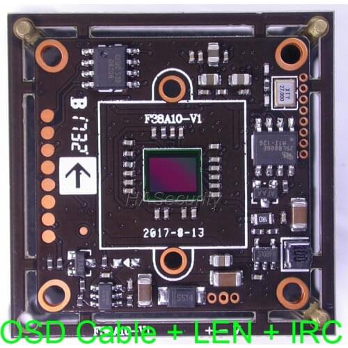 5MP AHD / TVI / 4MP CVI / analog CVBS 1/2.7" OmniVision OS05A10 CMOS FH8538 camera module board +OSD cable +CS 3MP LEN +IRC
