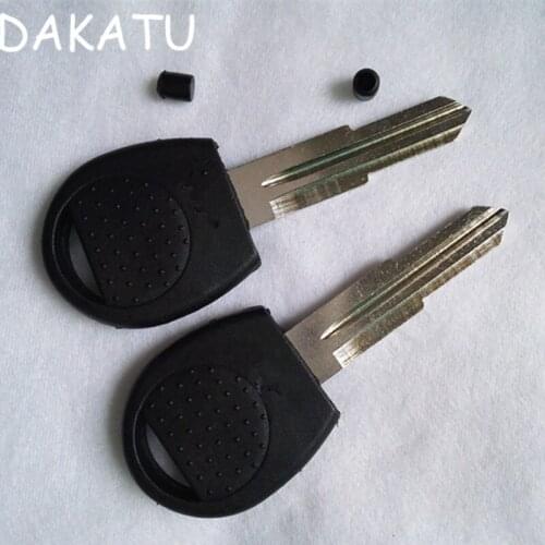 DAKATU Uncut Blade Transponder Key Shell For Chevrolet AVEO New Sail Lova Car Key Blanks Case