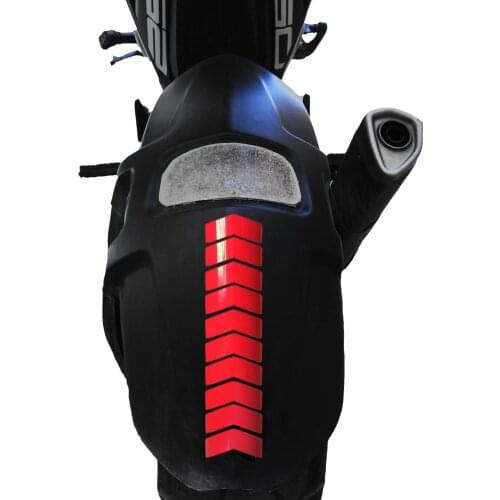 Arrow Design Flag Red Fender Helmet Sticker CinarExtreme