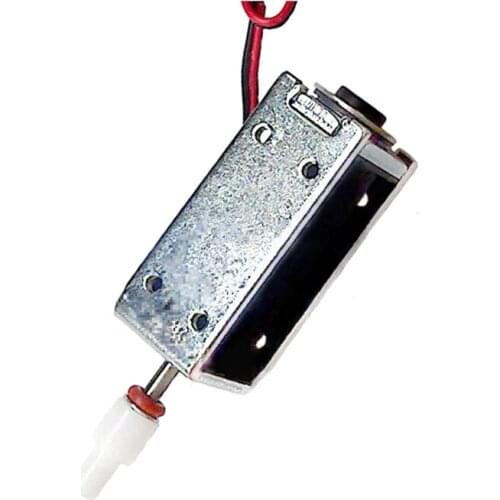 1PC through push type programming electromagnet HIO-0946S-24F70 open DC electromagnet textile machine