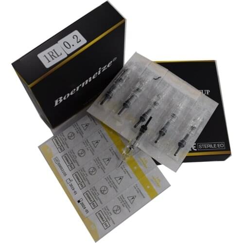 10pcs Disposable Semi-Permanent Makeup Tattoo Cartridge Needle RL Tattoo Needles For for digital eyebrow/lips/eyeliner machine