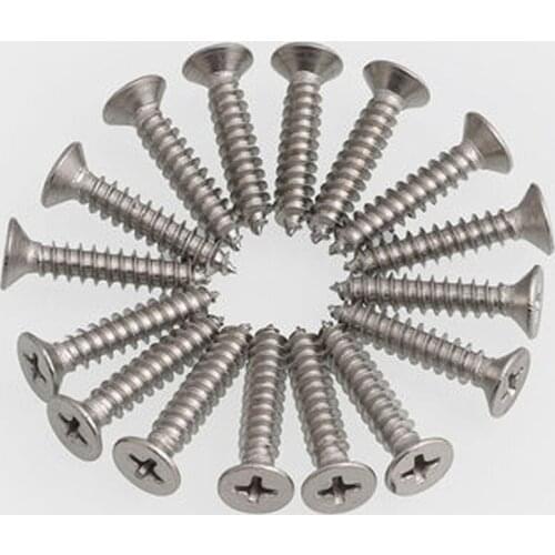 M4 Phillips Screw Countersunk head Bolts Flat head Self-tapping Screws 8-70mm Lenght