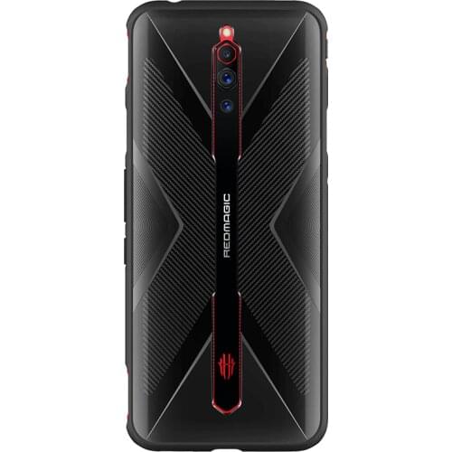 Anti-fall Phone Cover Original Case and film for ZTE Nubia Red Magic 5G Gaming Phone Accessories Carved art 3D Protection Case