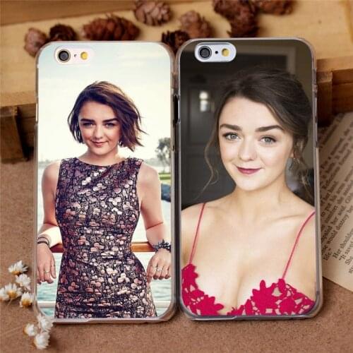 TV Series Two Weeks to Live MAISIE WILLIAMS Clear Case For iPhone 7 11 Pro XS MAX XR X 8 6 6s Plus TPU Transparent Phone Covers