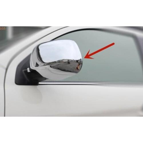 For Mitsubishi ASX 2011-2016 High-quality ABS Chrome rearview mirror decoration cover anti-rub protection car accessories