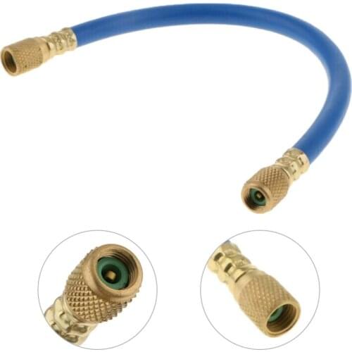 High Quality 1 X AC Car Air Conditioning R134A Refrigerant Charging Hose H25B1414FF 1 / 4SAE