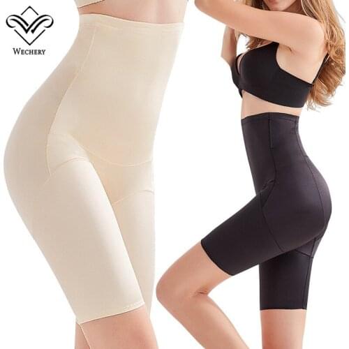 Wechery Butt Lifter Tummy Shaper Women Plus Size S-3XL High Waist Slimming Waist Shaper High Quality Underwear