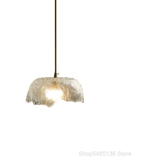 Japanese LED Glass Pendant Lights Loft Industrial Lamp Bedroom Kitchen Hanging Lamps Living Room Cafe Dining Room Light Fixture