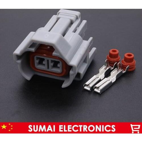 2Pin Oil nozzle plug/connector,Methanol refit,Car waterproof electrical connector for VW Mitsubishi Nissan etc