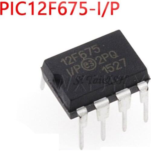 5PCS PIC12F675-I/P PIC12F675-I DIP8 DIP PIC12F67