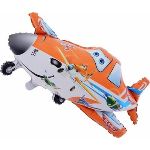 83*47cm Large Plane Foil Balloons Cartoon Birthday Wedding Decoration Globos Party Inflatable Air Ballons for kids gift