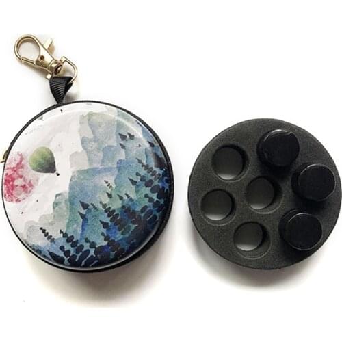 Essential Oil Case Bag Holder 6/7/12 Bottles Oil Essential Oil Box Travel Portable Carrying Holder Nail Polish Storage Bag