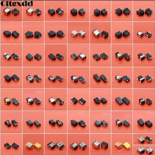 Cltgxdd 50models/50pcs Laptop/Tablet/notebook DC Power Jack Socket Connector For IBM Lenovo Samsung Sony ASUS Acer Ramos