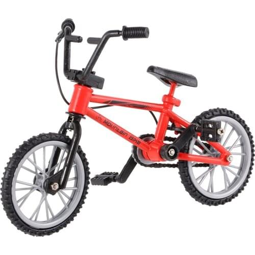 LX801 Decor Accessories Mini Mountain Bike Model Toys for 1/10 Traxxas Axial SCX10 Tamiya RC4WD D90 D110 TF2 RC Crawler Kid Toy