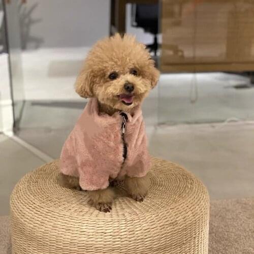 French Bulldog Winter Warm Coat Pet Dog Clothes For Small Medium Dogs Jacket Outfit Chihuahua Schnauzer Coat Pug Costume ZLC22