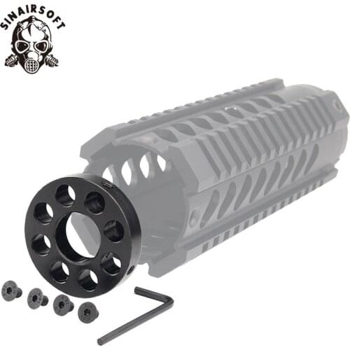 SINAIRSOFT Tactical .223 Front End Cap For 0.75" Barrel Free Float Quad Rail Handguard Hunting Accessories SA4462