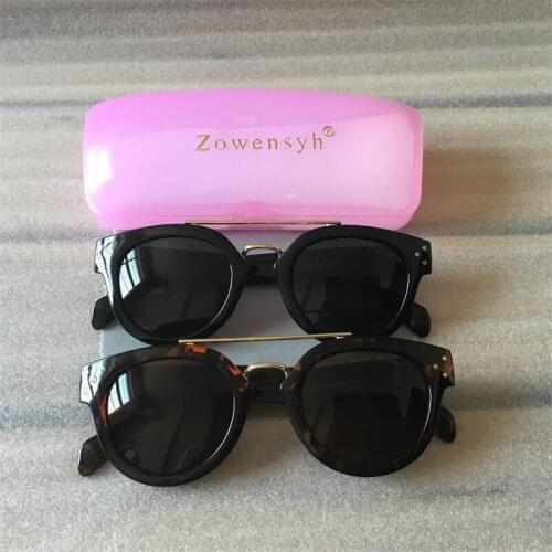Zowensyh Fashion Mens fashion sunglasses metal frame sunglasses UV protection UV400 CL women sun glasses