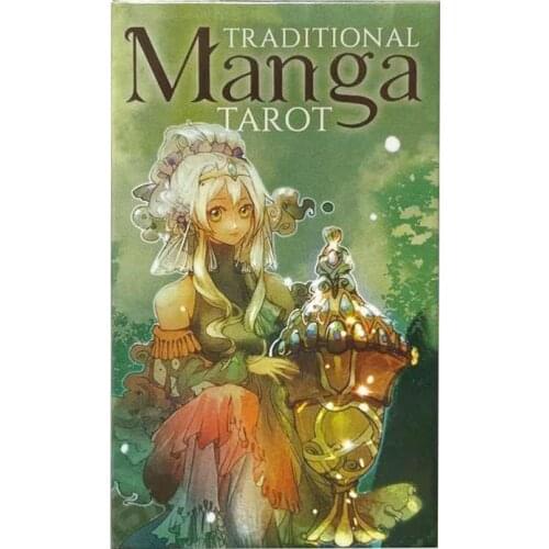New Traditional Manga tarot Cards Deck Version Oracle Divination Fate Game Deck Table Board Games Playing Card