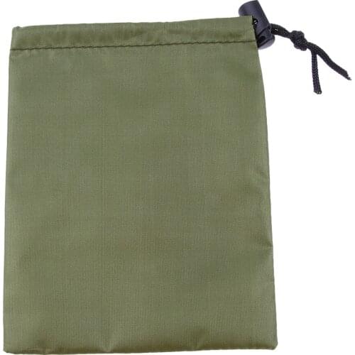 Camping Travel Waterproof Camping Storage Bag Drawstring Stuff Sack Pouch Container 17x14cm