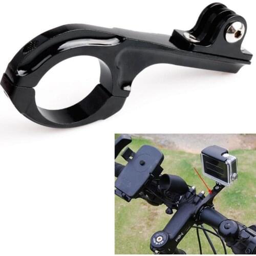 1PC Bike Handlebar Mount Bicycle Motorcycle CNC Aluminum Holder for Gopro Hero 8 7 5 6 4 3 SJCAM Xiaoyi 4K SJ5000 Accessories
