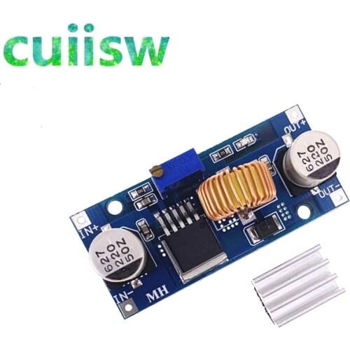 10PCS 5A XL4015 DC-DC Step Down Adjustable Power Supply Module LED Lithium Charger
