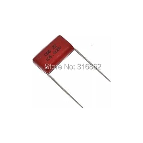 Free shipping 30pcs/lot CBB capacitor CBB22 400V 105 1UF 400V 1000NF pitch 20MM Polypropylene Film Capacitors