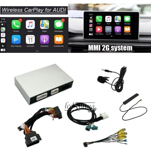 Wireless CarPlay Android Box for Audi MMI 2G System CarPlay allows you to use iPhone functions safely while driving