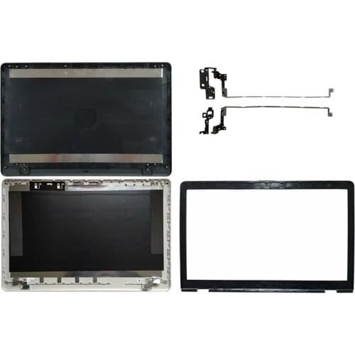 Laptop cover for HP 17-AK 17-AK000 17-AK010NR 17-AK013DX 17-AK051NR 17-AK061NR Top LCD back silver/black cover/Hinges