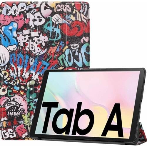 Case For Samsung Galaxy Tab A7 2020 SM-T500 SM-T505 SM-T507 10.5" Cover Funda Tablet Slim Magnetic Folding Stand Shell + pen