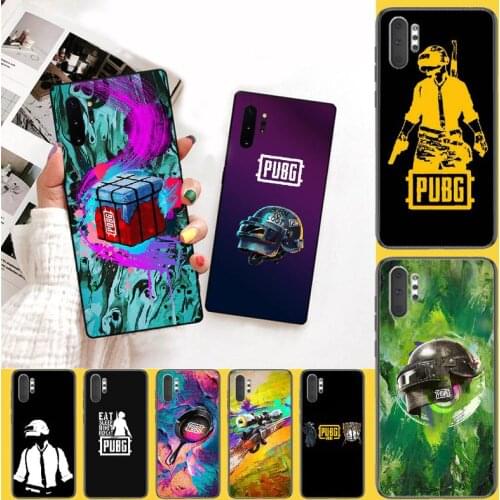 PENGHUWAN PUBG Airdrop 98K DIY Painted Bling Phone Case for Samsung Note 3 4 5 7 8 9 10 pro M10 20 30