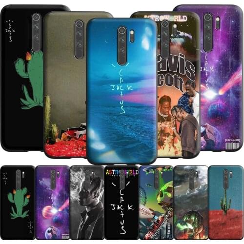 Cactus Jack Travis Scott Case for Redmi Note 9s 9 8 7 10 10s 10T K40 9T 9C 9A 10X Pro Prime NFC