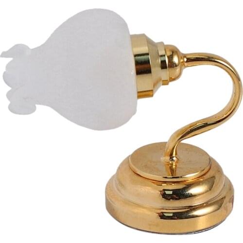 Floral Metal 1:12 Dollhouse Miniature LED Model Applies