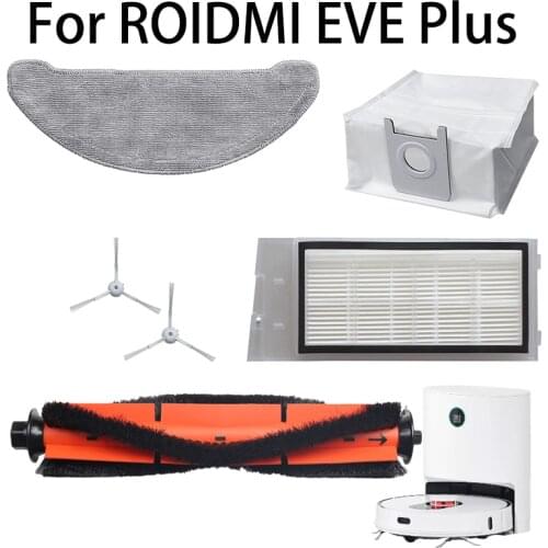 ROIDMI EVE Plus Vacuum Cleaner Parts Dust Bag Disposable Wipes Repetitive Wipes Accessories