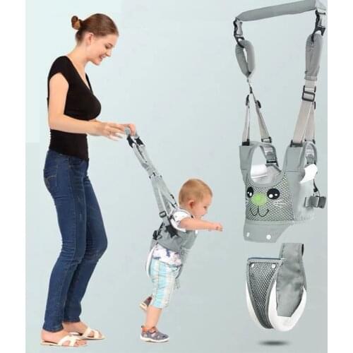 Baby Walker, Handheld Walking Harness for Kids, Toddler Walking Harnesses Helper, Safety Stand and Walk Learning Assistant