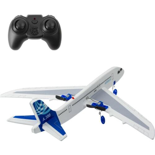 DIY 2.4G 3Ch RC Airplane Fixed Wing Plane Outdoor Remote Control Toys Drone Update Version Digital Servo Propeller