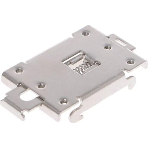 2020 New 3 Pcs Single Phase SSR 35mm DIN Rail Fixed Solid State Relay Clip Clamp w./ 6 Mounting Screws
