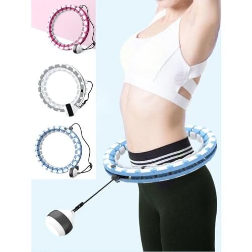 Fitness Loop Abdominal Thin Waist Exercise Adjustable Slimming Hula Loop Belly Trainer Abdomen Massage Fitness To Loss Weight