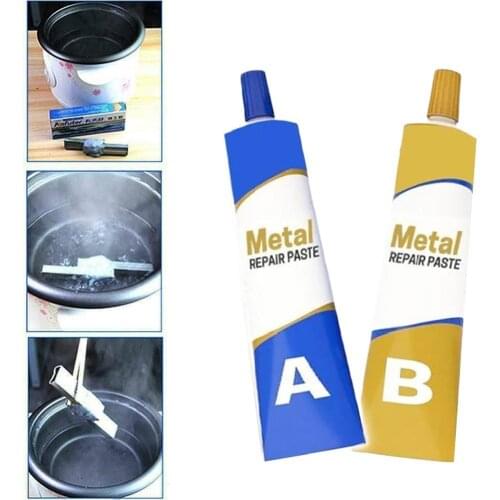 Industrial Repair Paste Glue Heat Resistance Cold Weld Metal Repair Paste Household Repair Supplies Tools
