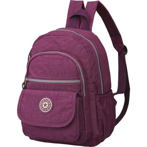 Fashion Women Backpack Mini Casual Small Backpack for Teenage Girls Bolsa Mochila Feminina Waterproof Women Bagpack Laptop Bags