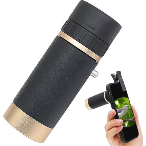 Mini Monocular Telescope 6x21 Full Metal Tube HD Waterproof Wide Angle Portable Lightweight Monoculars Outdoor Camping Hiking